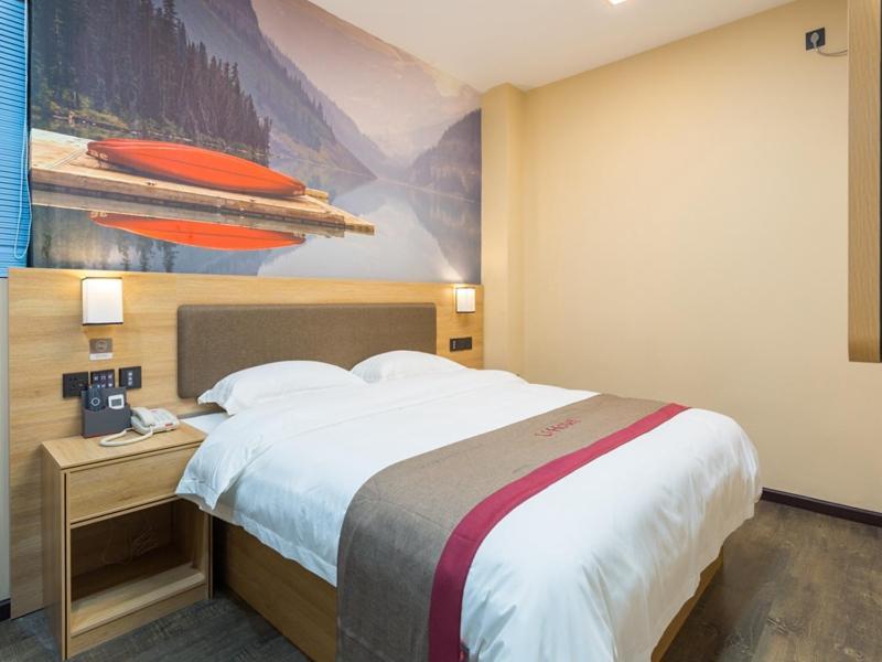 Thank Inn Chain Hotel Shanghai Songjiang District Yongfeng Road Store Екстериор снимка
